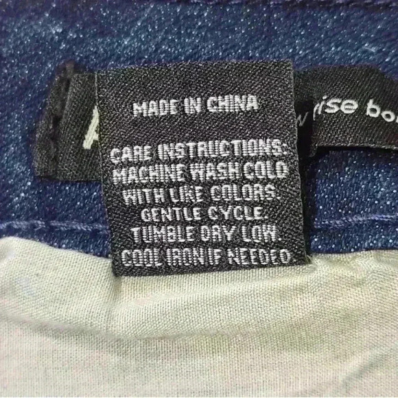 Women's Alloy Apparel Avery Low Rise Boot Cut Tall Five Pocket Style Blue Jeans - Picture 10 of 11